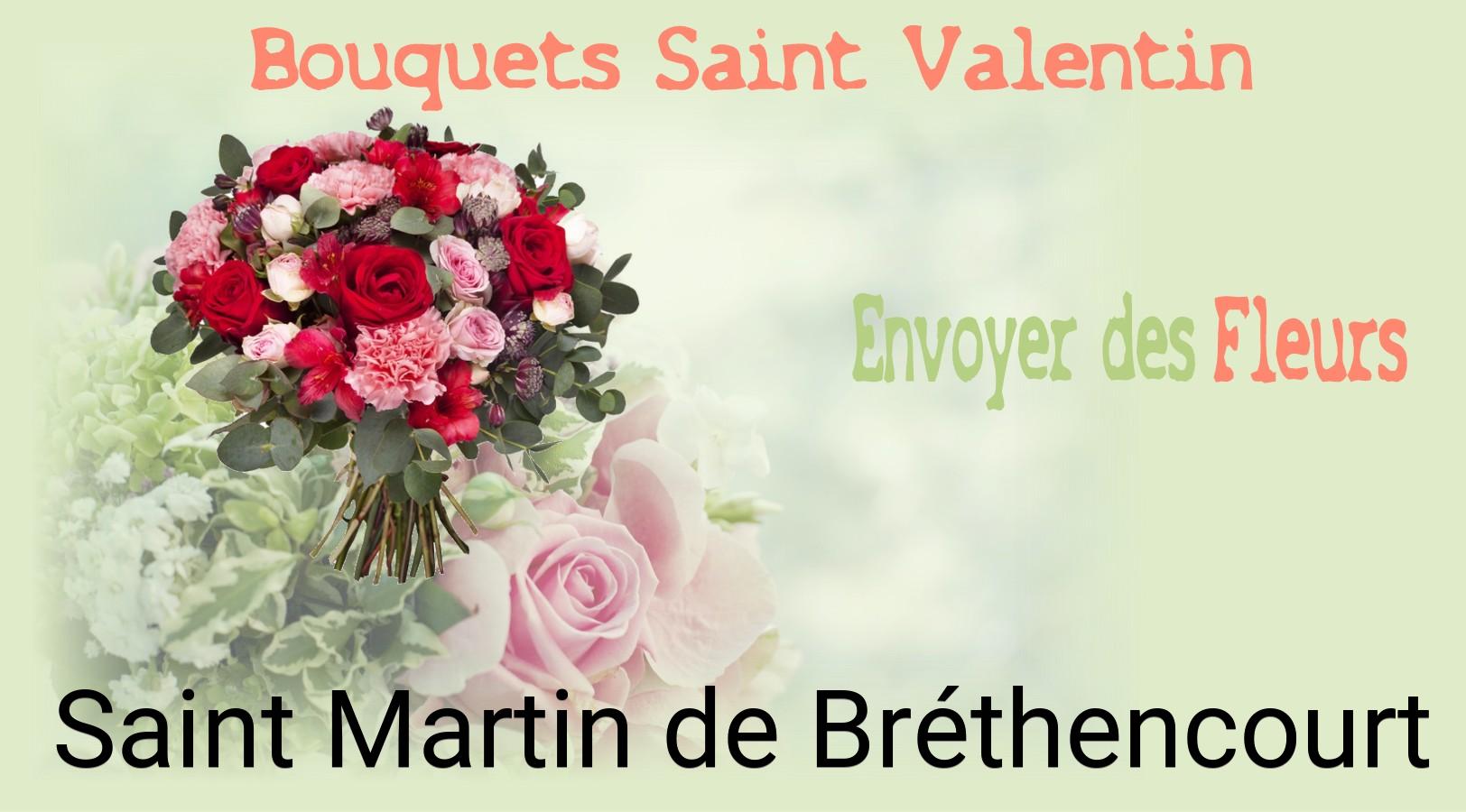 Roses de Saint-Valentin livrées à Saint-Martin-de-Bréthencourt